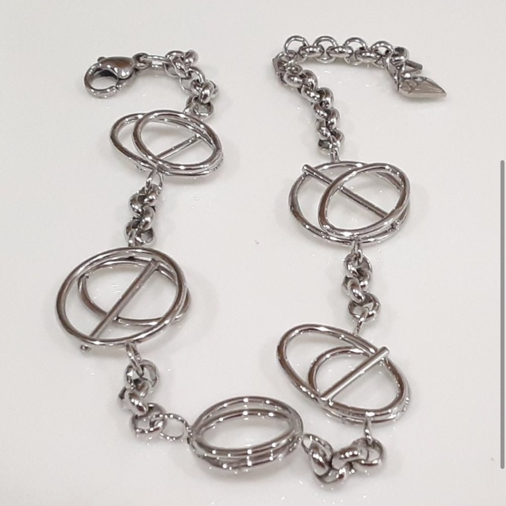 NWT WANDERLUST + CO MULTI HELIX BRACELET, SIVER OR GOLD - Picture 3 of 3
